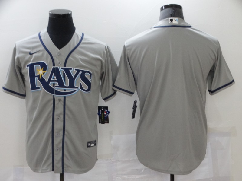 Nike Men's Replica Tampa Bay Rays Brandon Lowe #8 Cool Base White Jersey