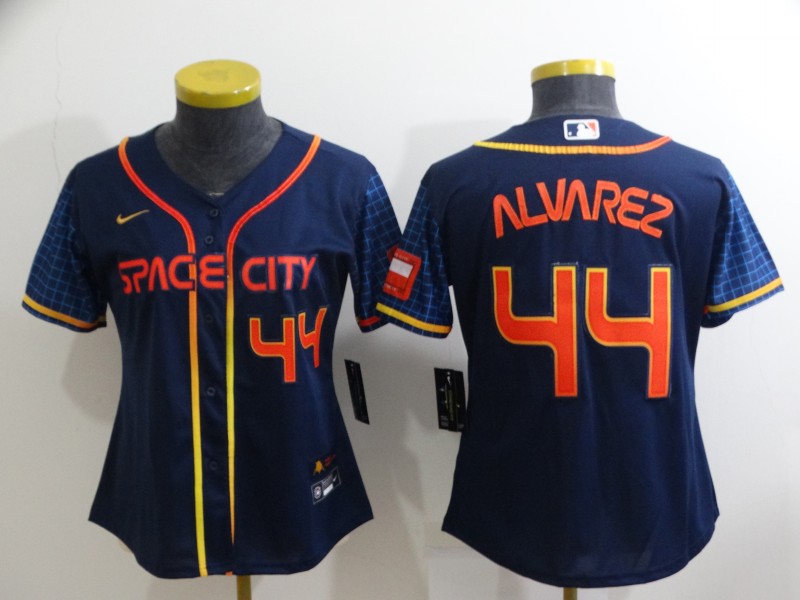 Youth Houston Astros 3 Jeremy Pena 2022 Navy Blue City Connect Flex
