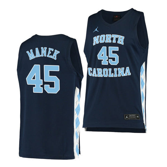 Men's Jordan Brand Hubert Davis #40 Carolina Blue North Carolina