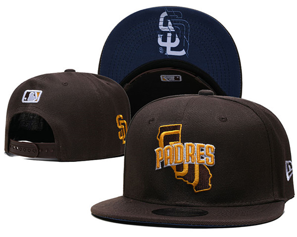 San Diego Padres Stitched Snapback Hats 003