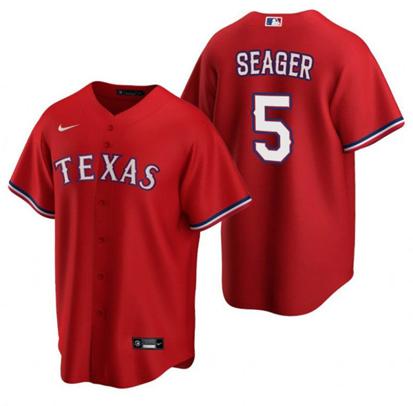 Men's Texas Rangers #5 Corey Seager Blue Cool Base Stitched Baseball Jersey  on sale,for Cheap,wholesale from China