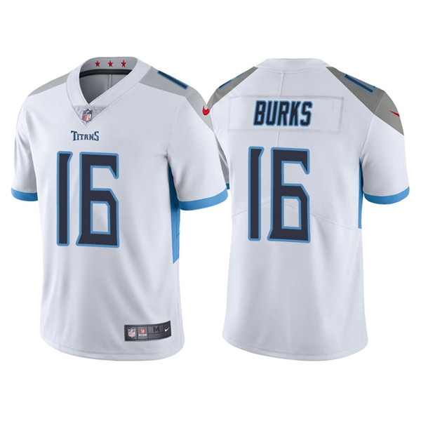 Men's Nike Treylon Burks Navy Tennessee Titans Vapor F.U.S.E. Limited Jersey Size: Medium