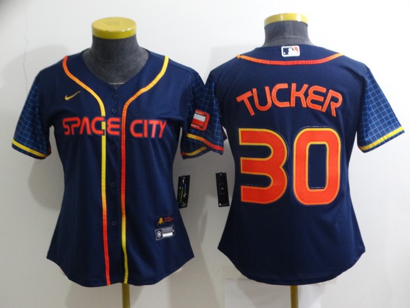 Youth Houston Astros #3 Jeremy Pena 2022 Navy Blue City Connect Flex 