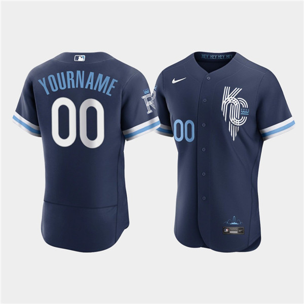 Men's Kansas City Royals Customized 2022 Navy City Connect Stitched  Baseball Jersey on sale,for Cheap,wholesale from China