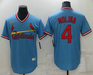 Men's St. Louis Cardinals - Blank Cool Base / FlexBase Stitched Jersey