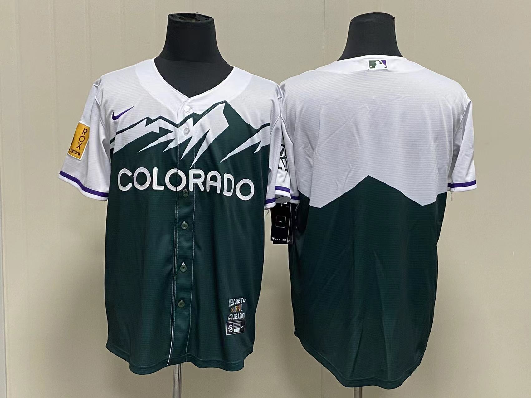 Baseball Colorado Rockies Customized Number Kit for 2022 City Connect Jersey  – Customize Sports