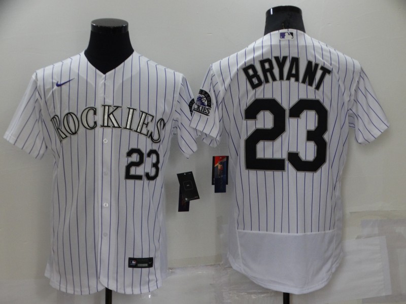 Nike Men's Colorado Rockies Ryan McMahon #24 Black Cool Base Jersey