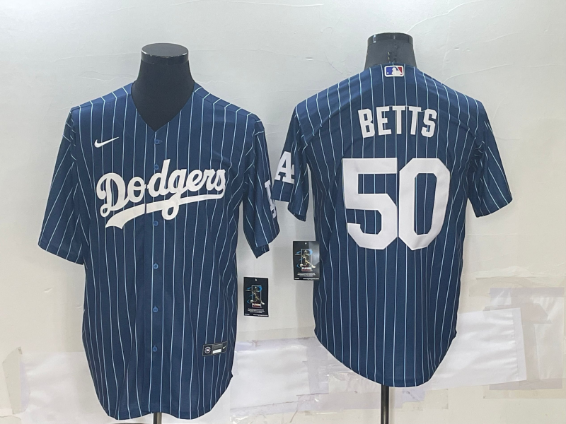 pinstripe dodger jersey
