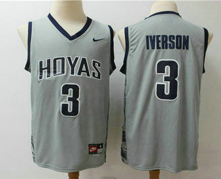 men Allen Iverson Nats Jersey, Stitched #3 Allen Iverson Syracuse