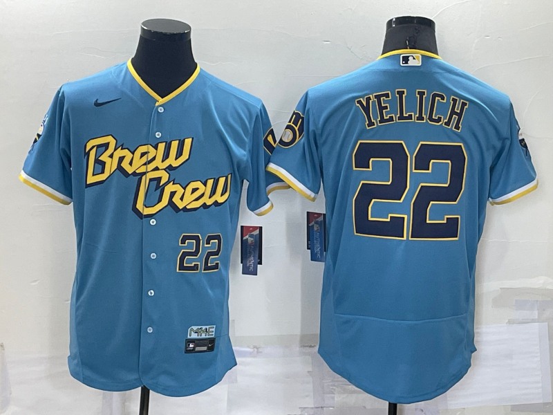 milwaukee brewers powder blue jersey