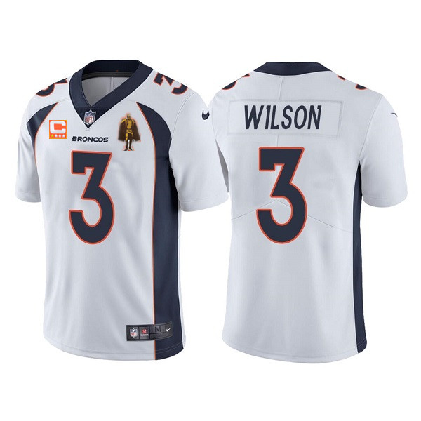 Nike Youth Denver Broncos Russell Wilson #3 Orange T-Shirt