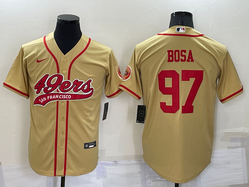 49ers gold jersey