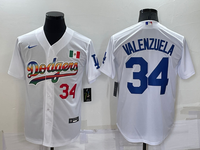 rainbow dodgers jersey