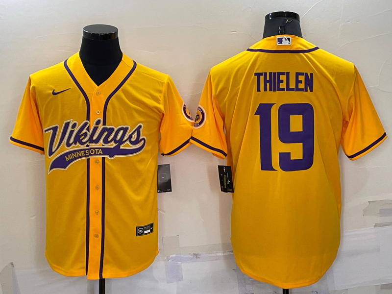 adam thielen yellow jersey