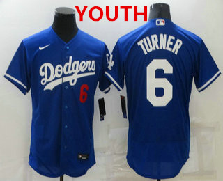 trea turner youth dodgers jersey