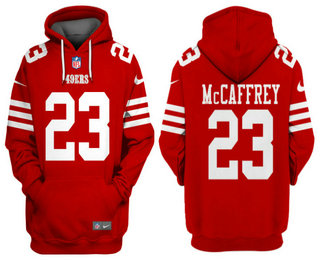 Nike Men's San Francisco 49ers Christian McCaffrey #23 Black T-Shirt