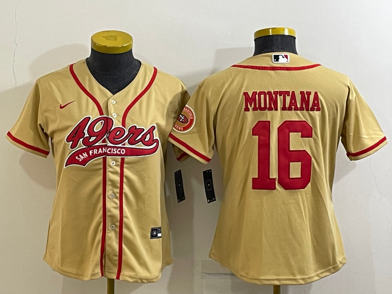 joe montana women's jersey