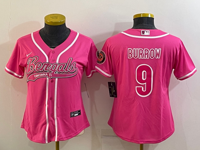 burrow jersey womens