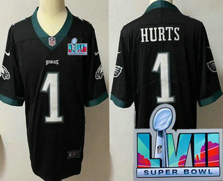 jalen hurts youth jersey black