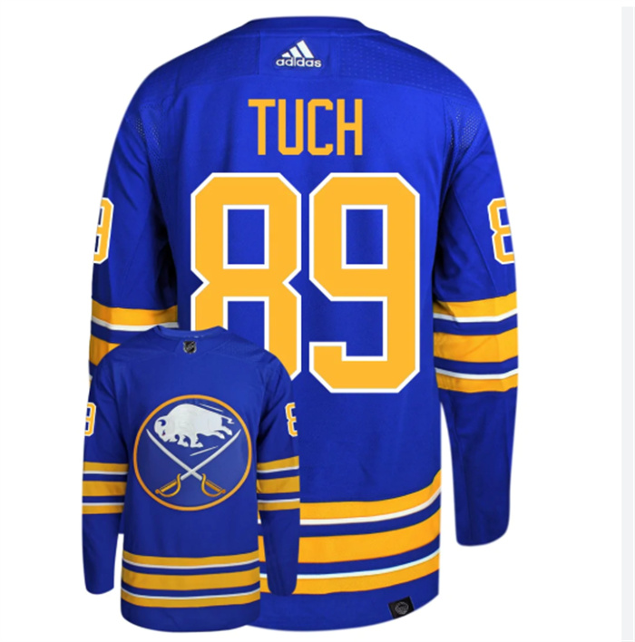 Buffalo Sabres #72 Tage Thompson Authentic Adidas Primegreen Goat Head  Jersey 54