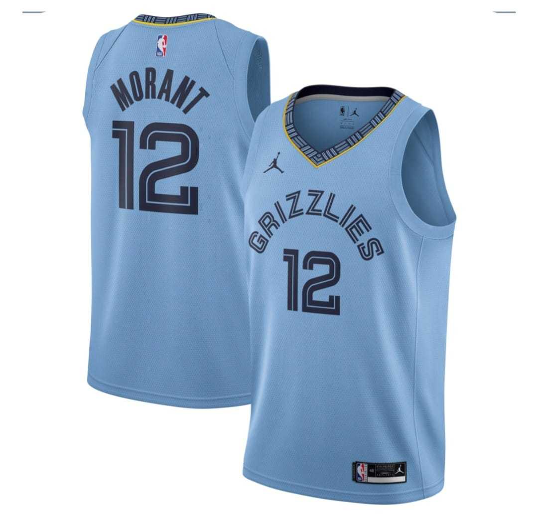 Movie Basketball Jersey Ja Morant #22 White