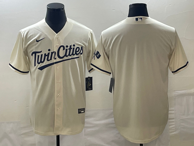 Men's Minnesota Twins 26 Max Kepler Cream 2022 City Connect Cool Base