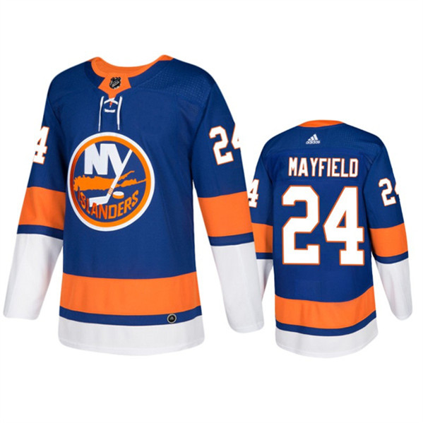 Men's New York Islanders Mathew Barzal adidas Navy Reverse Retro 2.0  Authentic Player Jersey