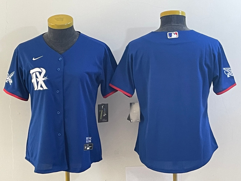 Women's Texas Rangers 2 Marcus Semien Cream 2023 City Connect Stitched