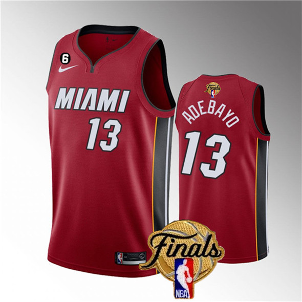 Men's Miami Heat 22 Jimmy Butler Black 2023 Finals Icon Edition With