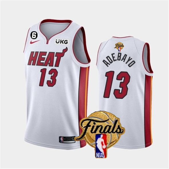 Men's Miami Heat 31 Max Strus White 2023 Finals Association Edition