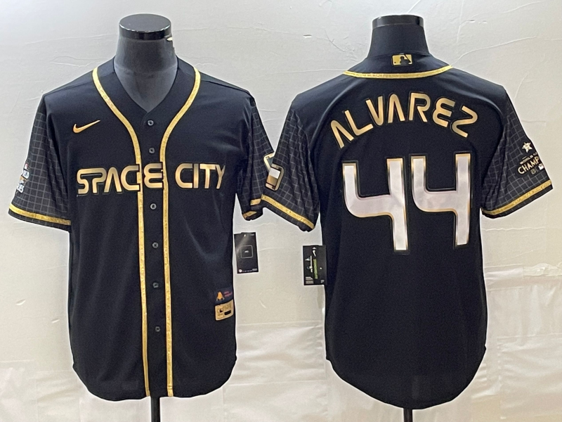 Nike MLB Houston Astros City Connect Jersey Yordan Alvarez Space City Mens