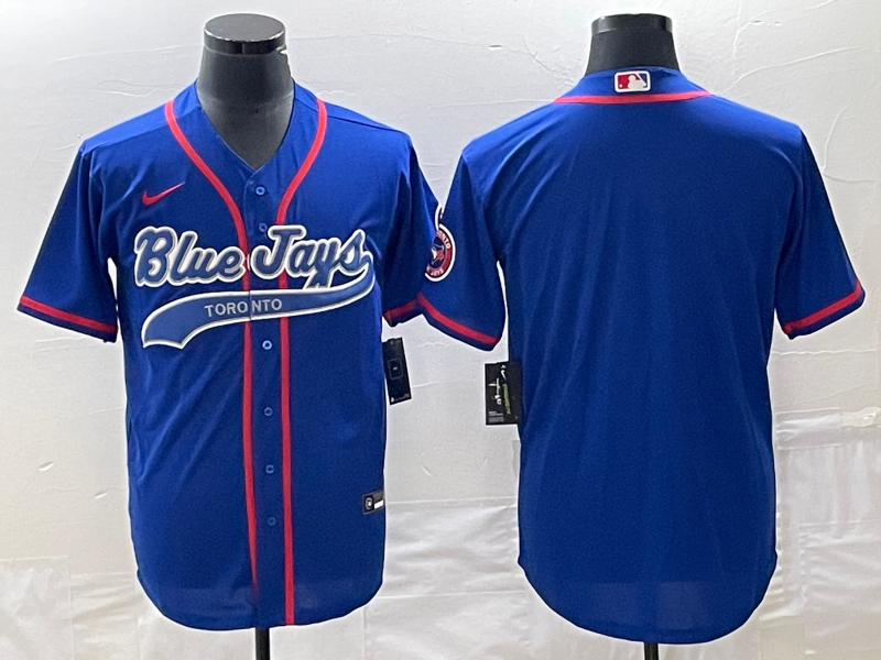 Blank Toronto Blue Jays Throwback Jersey