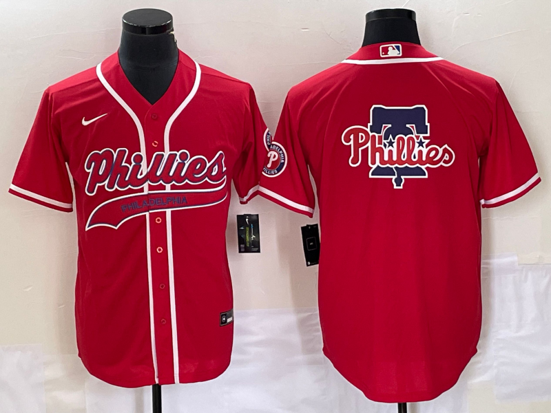 Men's Philadelphia Phillies Nike Cream Alternate Replica Team Jersey