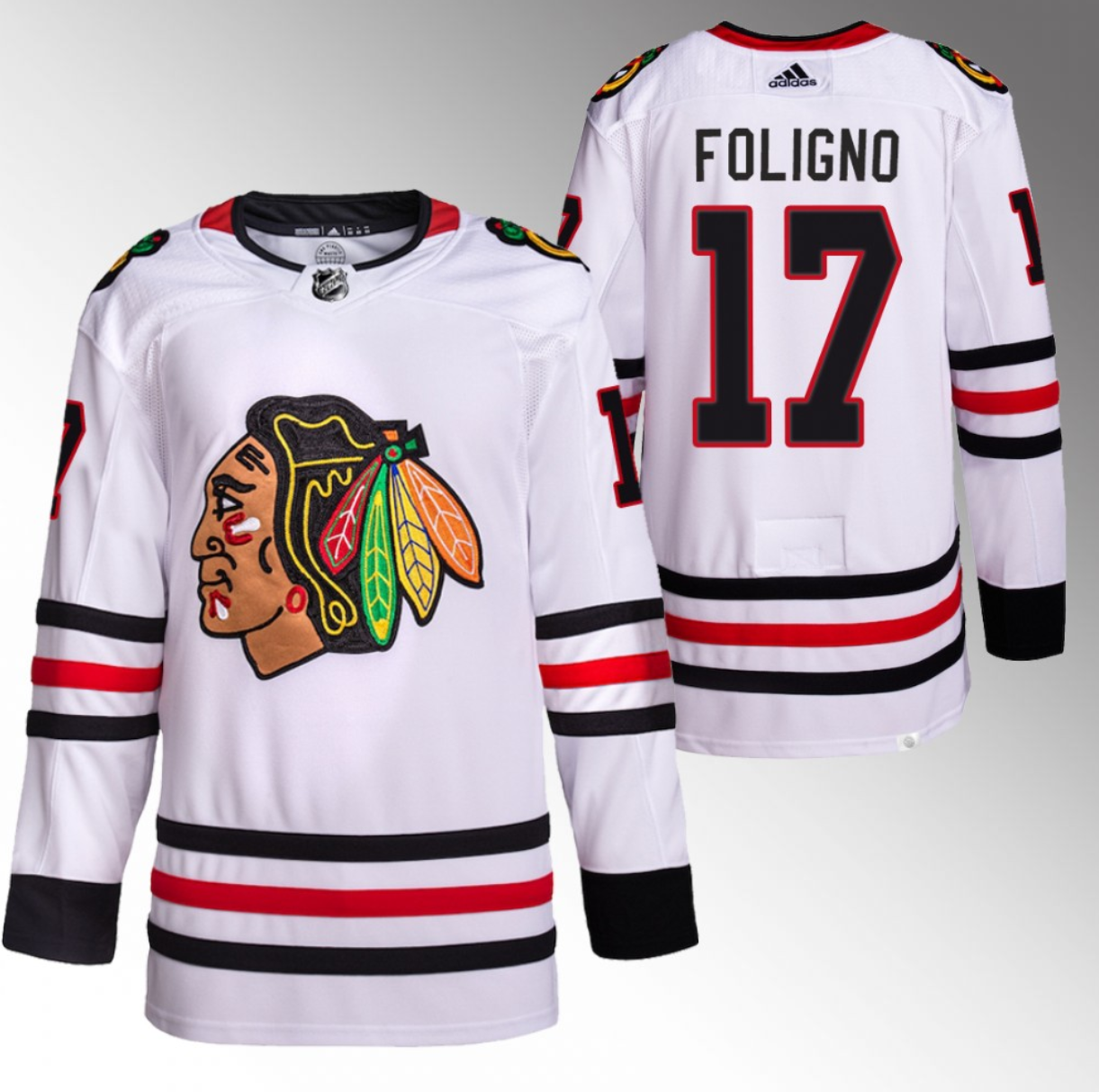 adidas Jonathan Toews Chicago Blackhawks NHL Men's Authentic White Hockey  Jersey