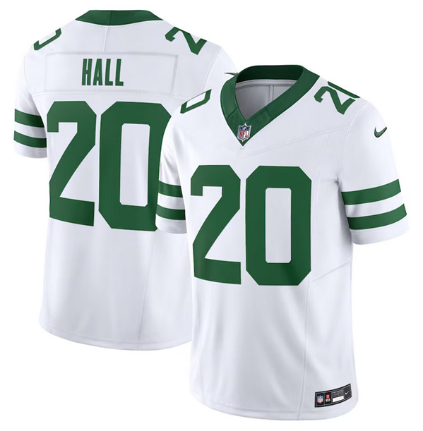 Men's New York Jets 84 Corey Davis White 2023 F.U.S.E. Vapor Limited Throwback Stitched