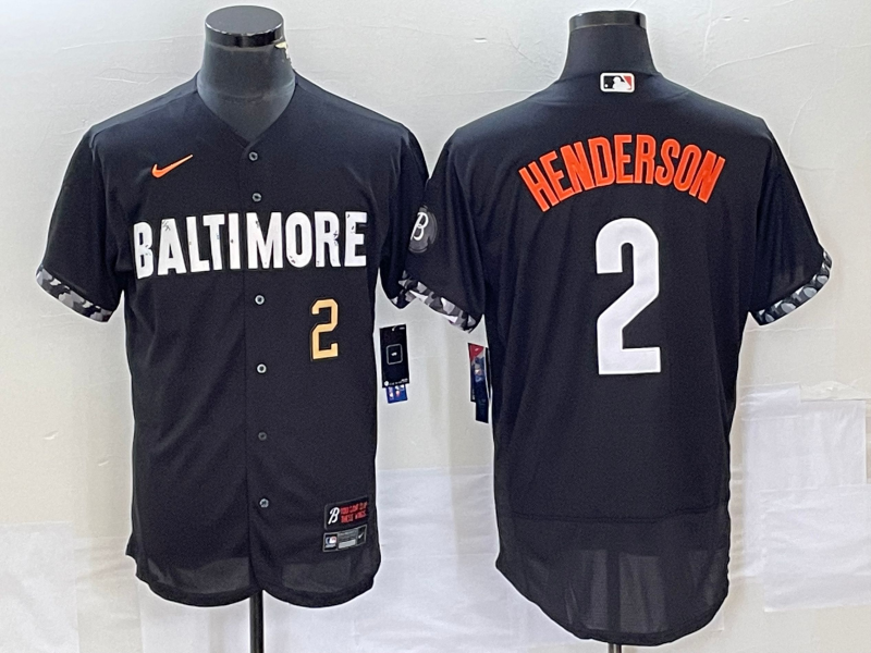 Gunnar Henderson Men's Baltimore Orioles 2023 City Connect Jersey