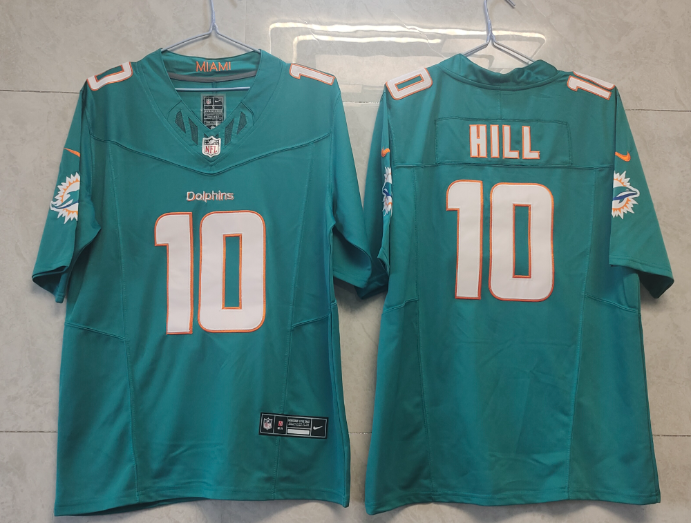 Men's Miami Dolphins 10 Tyreek Hill White 2023 F.U.S.E Alternate Vapor