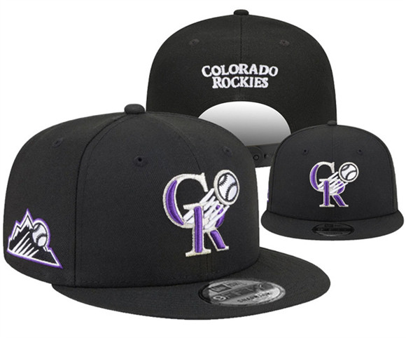 Colorado Rockies 2025 Stitched Snapback Hats 003