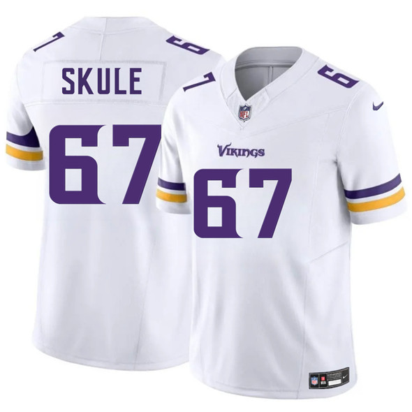 Men's Minnesota Vikings #67 Justin Skule White 2025 F.U.S.E. Vapor Untouchable Limited Football Stitched Jersey