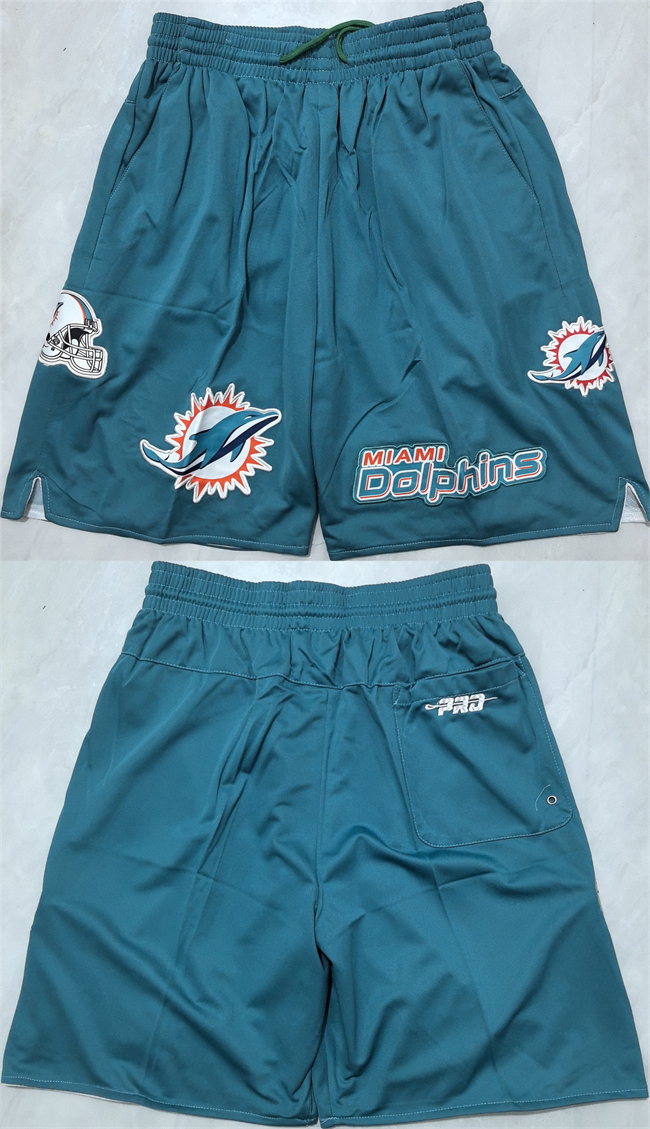 Men's Maimi Dolphins Aqua Shorts (Run Small)