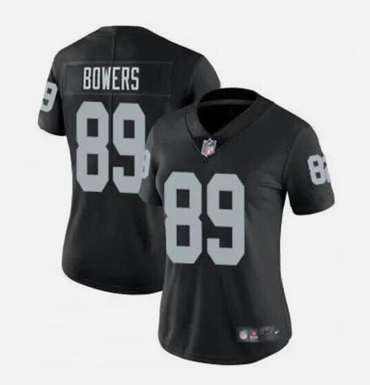 Women's Las Vegas Raiders #52 Elandon Roberts Black 2025 Vapor Untouchable Limited Football Stitched Jersey(Run Small)