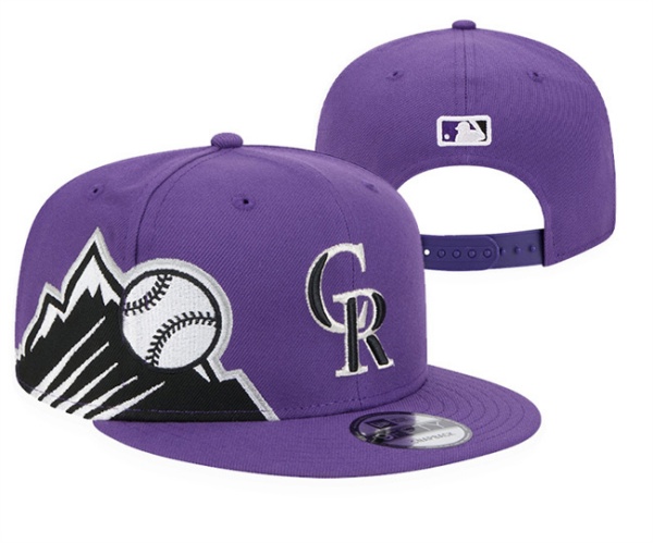 Colorado Rockies 2025 Stitched Snapback Hats 001