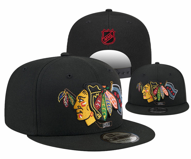 Chicago Blackhawks Stitched Snapback Hats 002