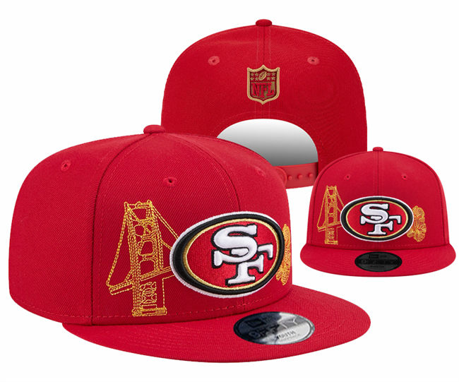 San Francisco 49ers 2025 Stitched Snapback Hats
