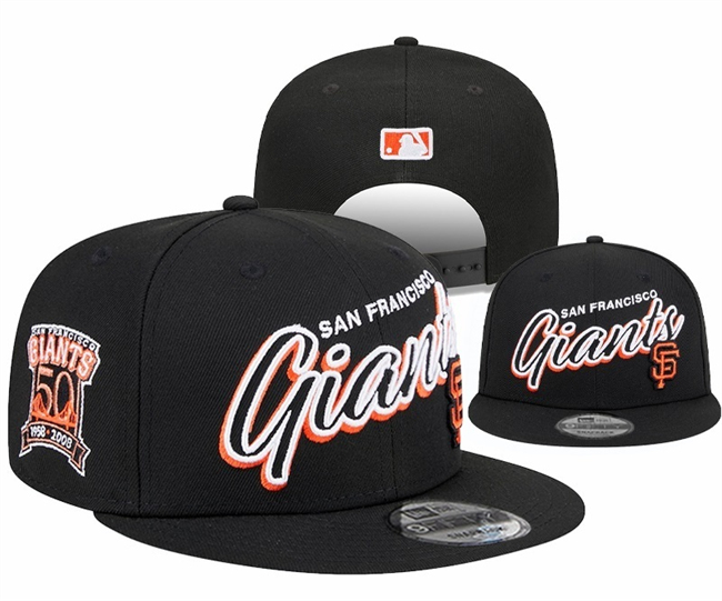San Francisco Giants 2025 Stitched Snapback Hats