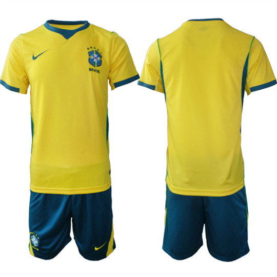 Men's Brazil Blank National Team FIFA x World Cup 2026 Home On Field Jersey