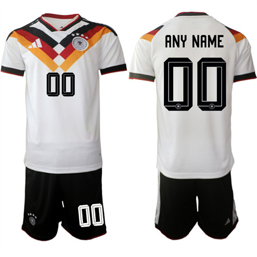 Men's Germany Custom Any Name And Number Team FIFA x World Cup 2026 Home White On Field Jersey