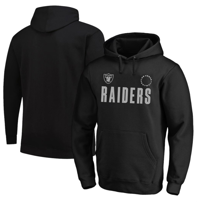 Men's Las Vegas Raiders Black Big & Tall Chip Shot Hoodie