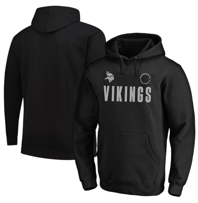 Men's Minnesota Vikings Black Big & Tall Chip Shot Hoodie