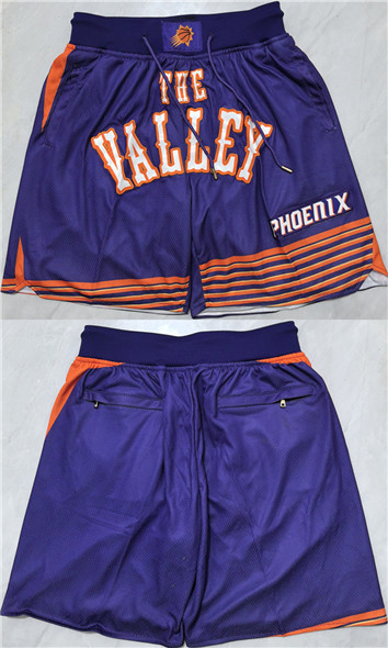 Men's Phoenix Suns Purple Shorts (Run Small)